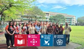 A Warm NDGM Welcom to the Interns of Notre Dame of Midsayap College