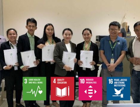 BHumServ Final Defense Held at NDMC