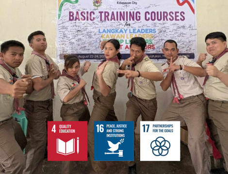 NDMC Faculty Join Basic Training Course for Scout Leaders